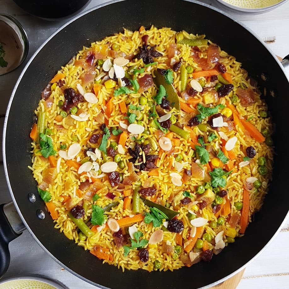 Delicious Vegetable Pilau Pilaf Obsessive Cooking Disorder